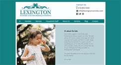 Desktop Screenshot of lexingtonnannies.com